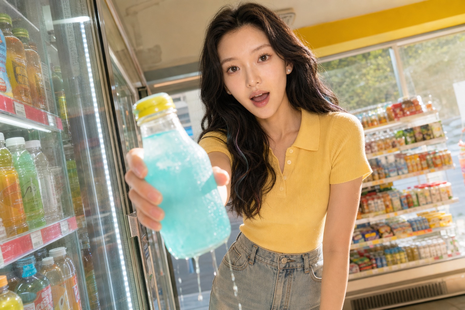 她在便利店